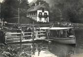 25 Doub / CPSM FRANCE 25 "Lac ou Villers, débarcadère au saut du Doubs"