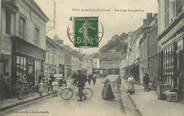 27 Eure CPA FRANCE 27 "Ivry la Bataille, vue prise de la grande rue" / VÉLO / CAFÉ 