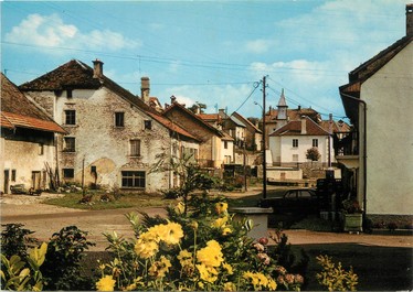 / CPSM FRANCE 25 "Montecheroux, centre du village"