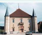 25 Doub / CPSM FRANCE 25 "Mouthe, la mairie"
