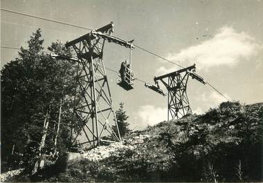 / CPSM FRANCE 25 "Télésiège de Métabief Mont d'Or, paysage du haut Doubs"