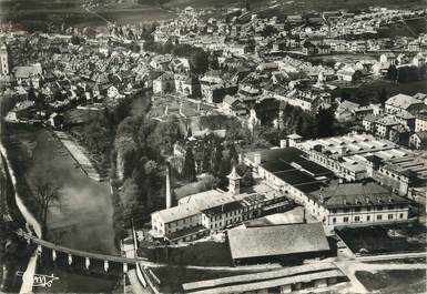 / CPSM FRANCE 25 "Pontarlier, vue panoramique aérienne"