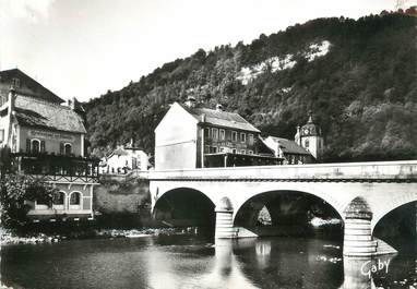 / CPSM FRANCE 25 "Saint Hippolyte, le pont sur le Doubs"