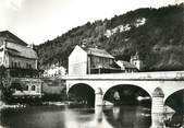 25 Doub / CPSM FRANCE 25 "Saint Hippolyte, le pont sur le Doubs"