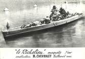 25 Doub / CPSM FRANCE 25 "Taillecourt, le Richelieu" / MAQUETTE / DOS NON CP