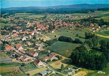 / CPSM FRANCE 25 "Pouilley Les Vignes, vue générale aérienne "