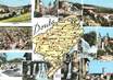 / CPSM FRANCE 25 "Doubs"  / CARTE GEOGRAPHIQUE