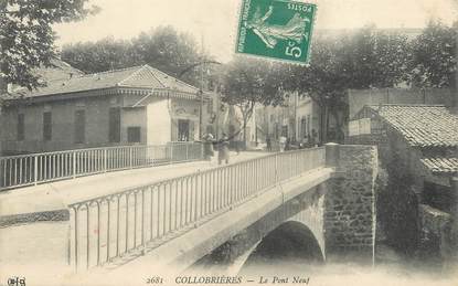 / CPA FRANCE 83 "Collobrières, le pont neuf"