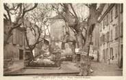 83 Var / CPA FRANCE 83 "Ollioules, place Vincent Raspail"