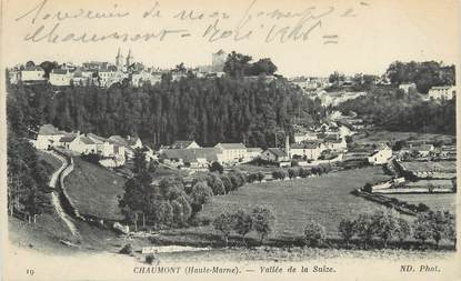 / CPA FRANCE 52 "Chaumont, vallée de la Suize"