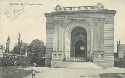 / CPA FRANCE 78 "Mantes La Jolie, musée Duhamel"