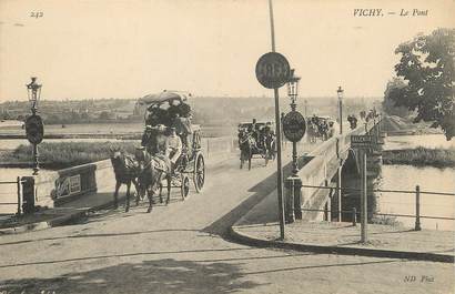 / CPA FRANCE 03 "Vichy, le pont"