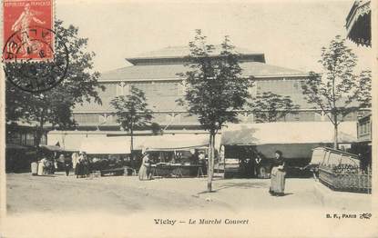/ CPA FRANCE 03  "Vichy, le marché couvert"