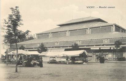 / CPA FRANCE 03 "Vichy, marché couvert"