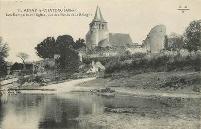 / CPA FRANCE 03 "Ainay le Château"