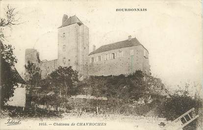 / CPA FRANCE 03 "Château de Chavroches"