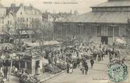 10 Aube / CPA FRANCE 10 "Troyes, place du marché central"