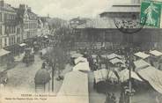 10 Aube / CPA FRANCE 10 "Troyes, le marché central"