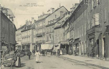 / CPA FRANCE 05 "Gap, la rue Carnot "