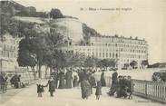 06 Alpe Maritime CPA FRANCE 06 "Nice, promenade des Anglais" / CARTE TOILÉE 