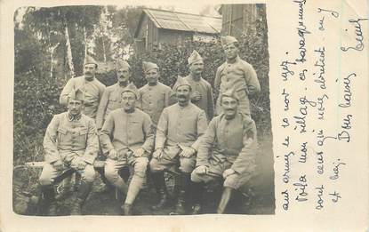  CARTE PHOTO  MILITAIRE Soldats 113eme régiment