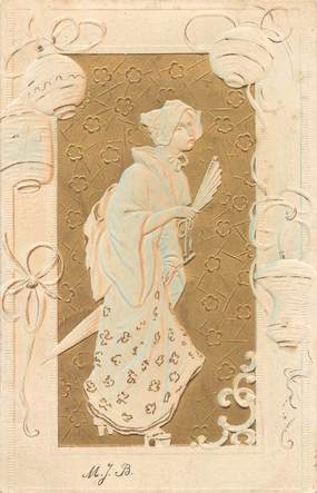 CPA GAUFREE / FEMME / ART NOUVEAU