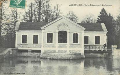 / CPA FRANCE 16 "Angoulême, usine élévatoire de Foulpougne"