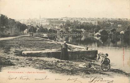/ CPA FRANCE 16 "Angoulême, port de l'Houmeau"
