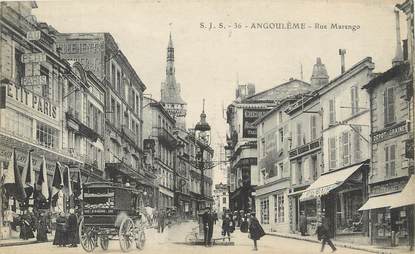 / CPA FRANCE 16 "Angoulême, rue Marengo"