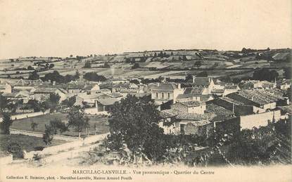 / CPA FRANCE 16 "Marcillac Lanville, vue panoramique"