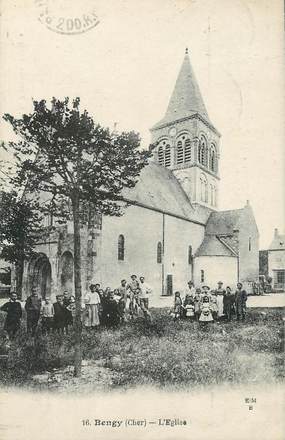 / CPA FRANCE 18 "Bengy, l'église " 