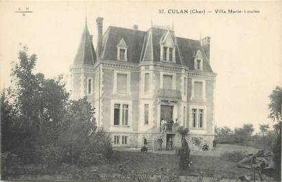 / CPA FRANCE 18 "Culan, villa Marie Louise "