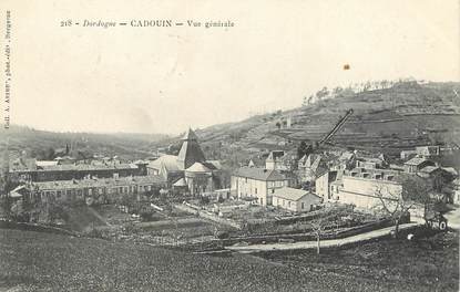 / CPA FRANCE 24 "Cadouin, vue générale"