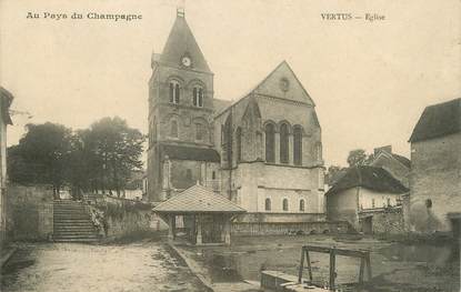 / CPA FRANCE 51 "Vertus, église"