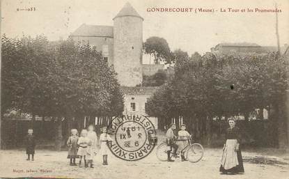 / CPA FRANCE 55 "Gondrecourt, la tour et les promenades"