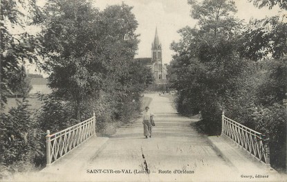 / CPA FRANCE 45 "Saint Cyr en Val, route d'Orléans"