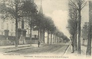 45 Loiret / CPA FRANCE 45 "Pithiviers, bld du chemin de fer et école Saint Grégoire"