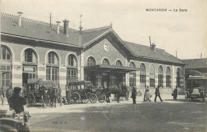 / CPA FRANCE 45 "Montargis, la gare"