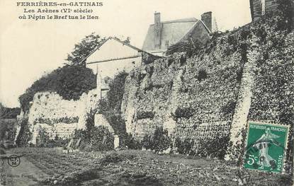 / CPA FRANCE 45 "Ferrières en Gatinais, les Arènes"