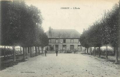 / CPA FRANCE 51 "Corroy, l'école"