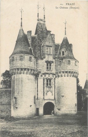 / CPA FRANCE 28 "Frazé, le château"