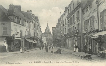 / CPA FRANCE 28 "Dreux, grande rue "