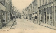 52 Haute Marne / CPA FRANCE 52 "Langres, rue Diderot"