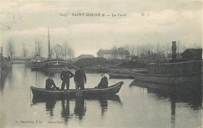 / CPA FRANCE 52 "Saint Dizier, le canal"