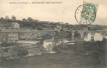 / CPA FRANCE 53 "Rochefort sur Mayenne"