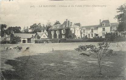 / CPA FRANCE 53 "Château de la Valette"