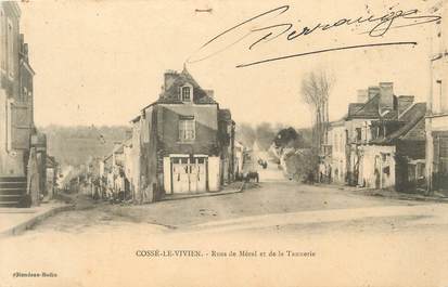 / CPA FRANCE 53 "Cossé Le Vivien, rues de Meral et de la Tannerie "