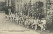 53 Mayenne / CPA FRANCE 53 "Saint Fraimbault de Prières, fanfare des petits Orphelins de Saint Georges de Lisle"  / ENFANTS