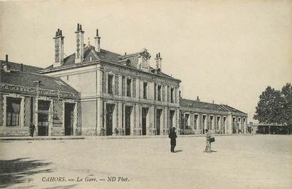 / CPA FRANCE 46 "Cahors, la gare"