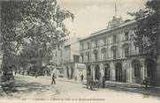 46 Lot / CPA FRANCE 46 "Cahors, l'hôtel de ville et le bld Gambetta"